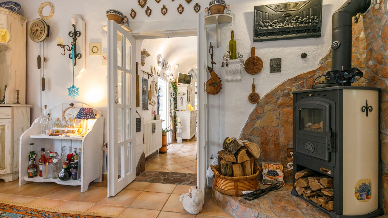 Rarity in the Balaton highlands: Luxurious farmhouse, lovingly renovated – bei Kővágóörs, photo 110 of 116