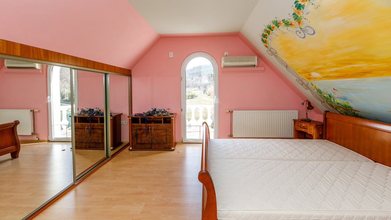 (AAA) hangulatos villa, kilátással a Balatonra és a golfpályára – bei Hévíz, 30/47. kép