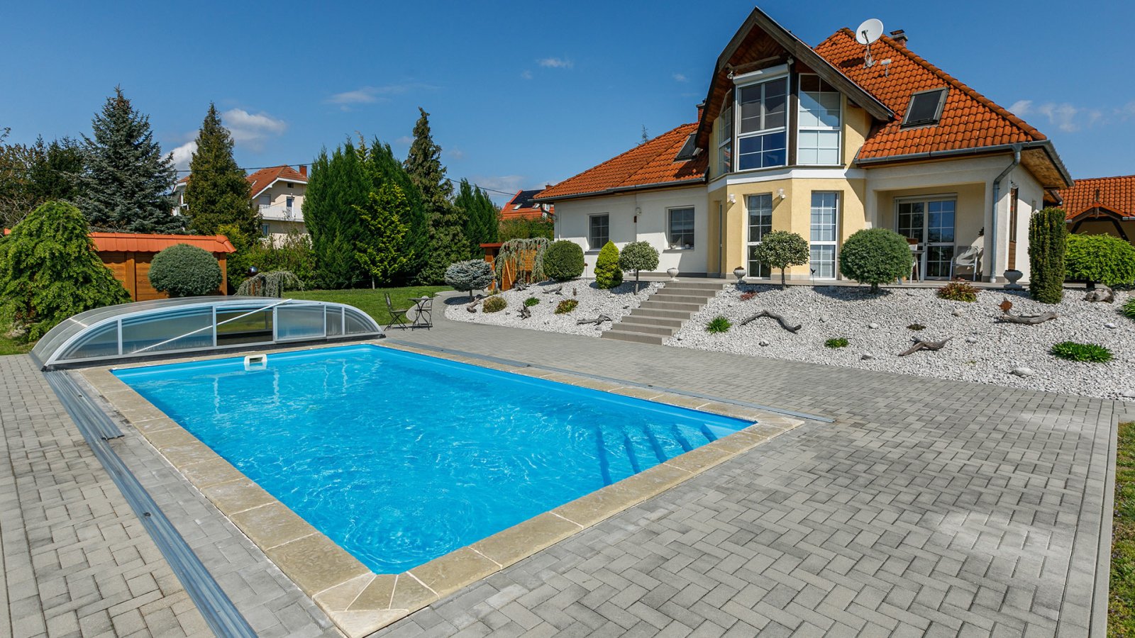 Luxe woning aan de noordkust met panorama over het meer – Cserszegtomaj, foto 2 van 64