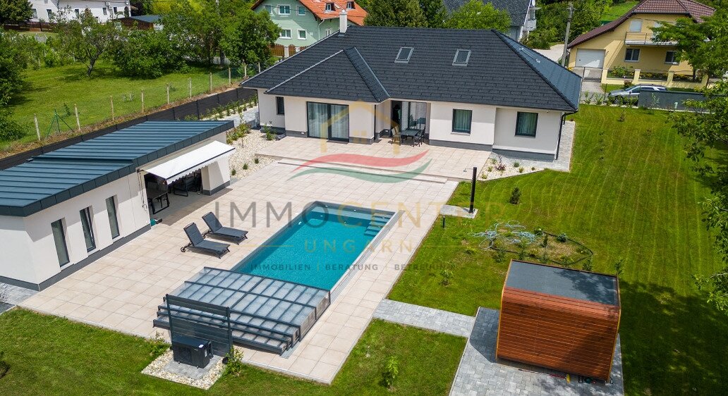 Newly built, exclusive detached house – Balatonygyörök, photo 1 of 60