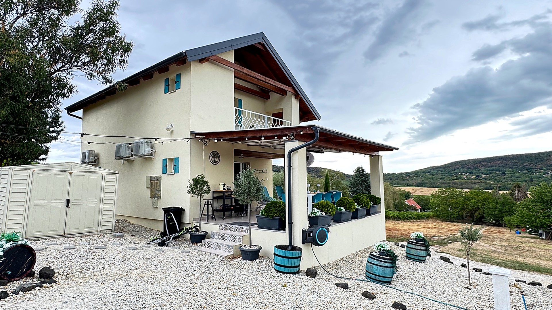(AAA) Exklusives Anwesen in Badacsony mit unverbaubarem Balaton-Panora – Badacsonytomaj