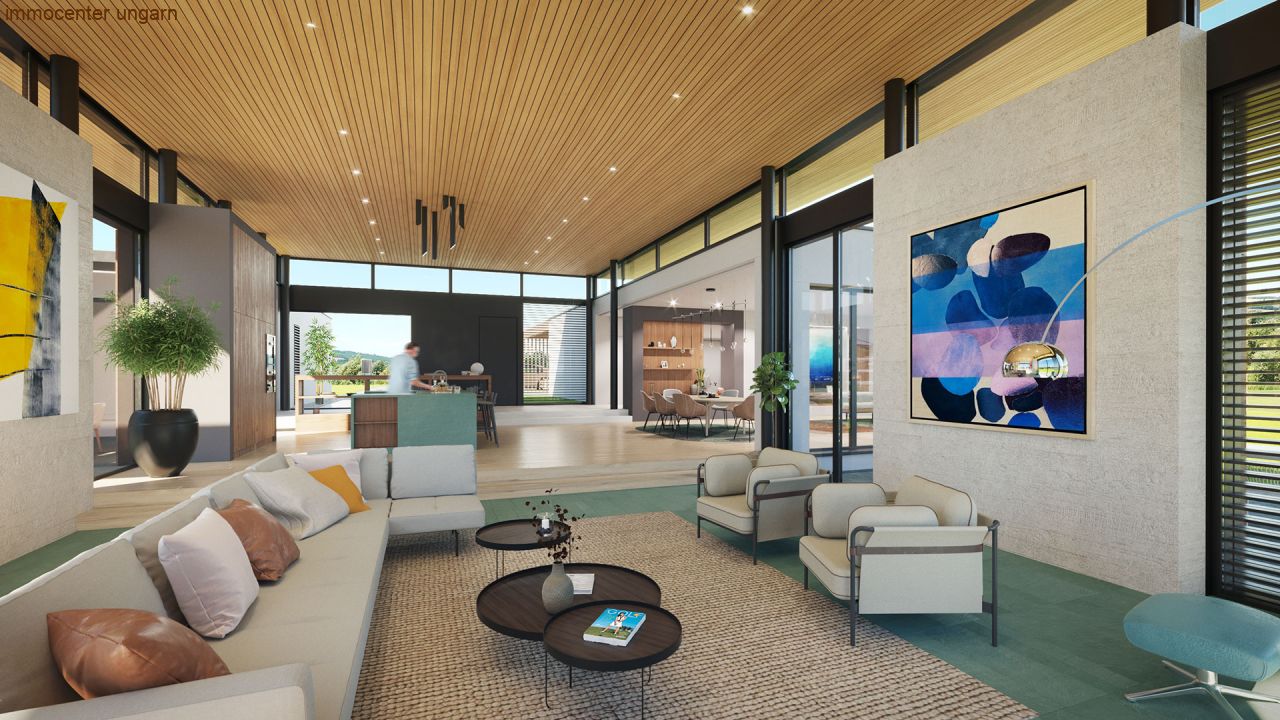 (AA) Äußerst elegante, moderne Luxusvilla innerhalb des berühmten Golfresorts – Zalacsány, Bild 3 von 13