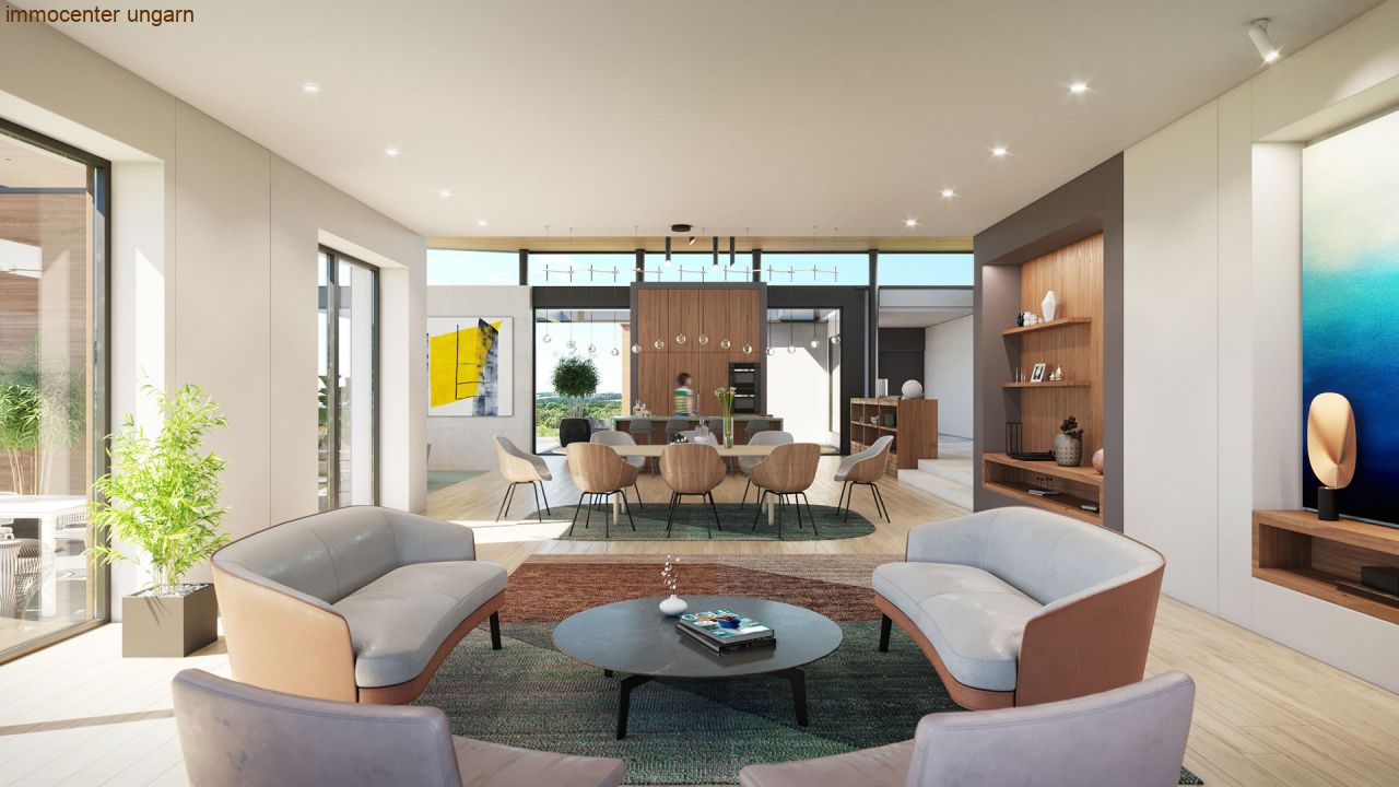 (AA) Äußerst elegante, moderne Luxusvilla innerhalb des berühmten Golfresorts – Zalacsány, Bild 4 von 13