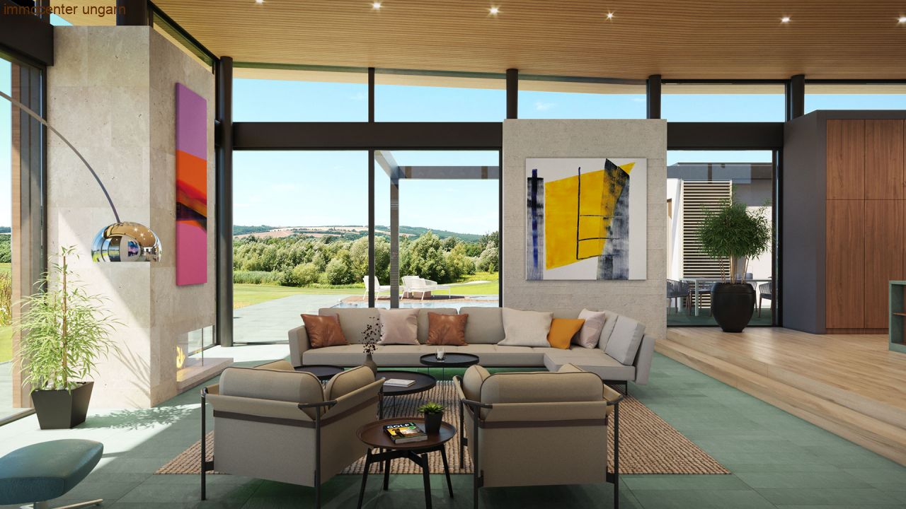 (AA) Äußerst elegante, moderne Luxusvilla innerhalb des berühmten Golfresorts – Zalacsány, Bild 5 von 13