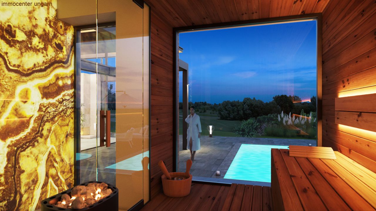 (AA) Äußerst elegante, moderne Luxusvilla innerhalb des berühmten Golfresorts – Zalacsány, Bild 7 von 13