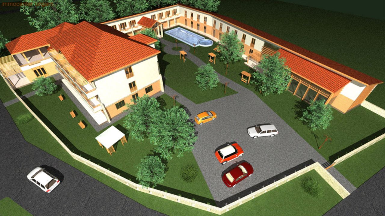 (AC) Apartmentanlage mit Restaurant nur 300m vom Balaton – Keszthely, Bild 1 von 37
