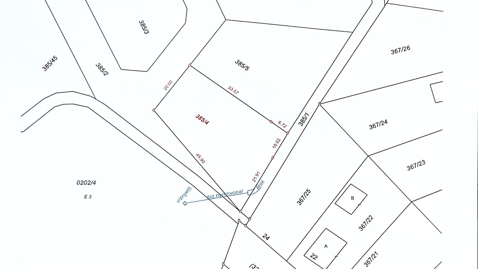 Bau-Grundstück bei Zalacsány mit Fernblick, schneller Baubeginn realisierbar, Bild 5 von 7