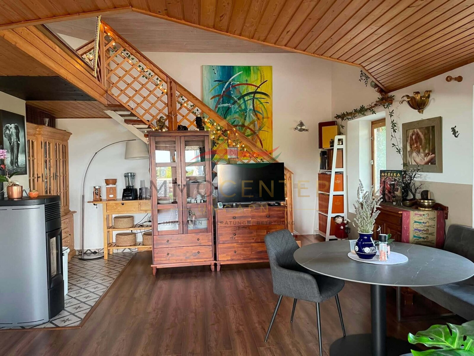 (AAA) Gemütliches Reetdachhaus mit Weitblick oberhalb vom Balaton – Cserszegtomaj, Bild 10 von 11