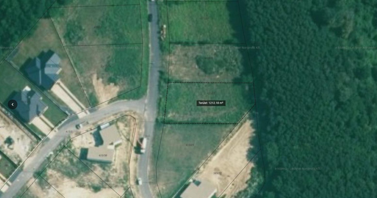 (A-A) Bouwperceel met panoramisch uitzicht op de golfbaan – Zalacsany, foto 2 van 3