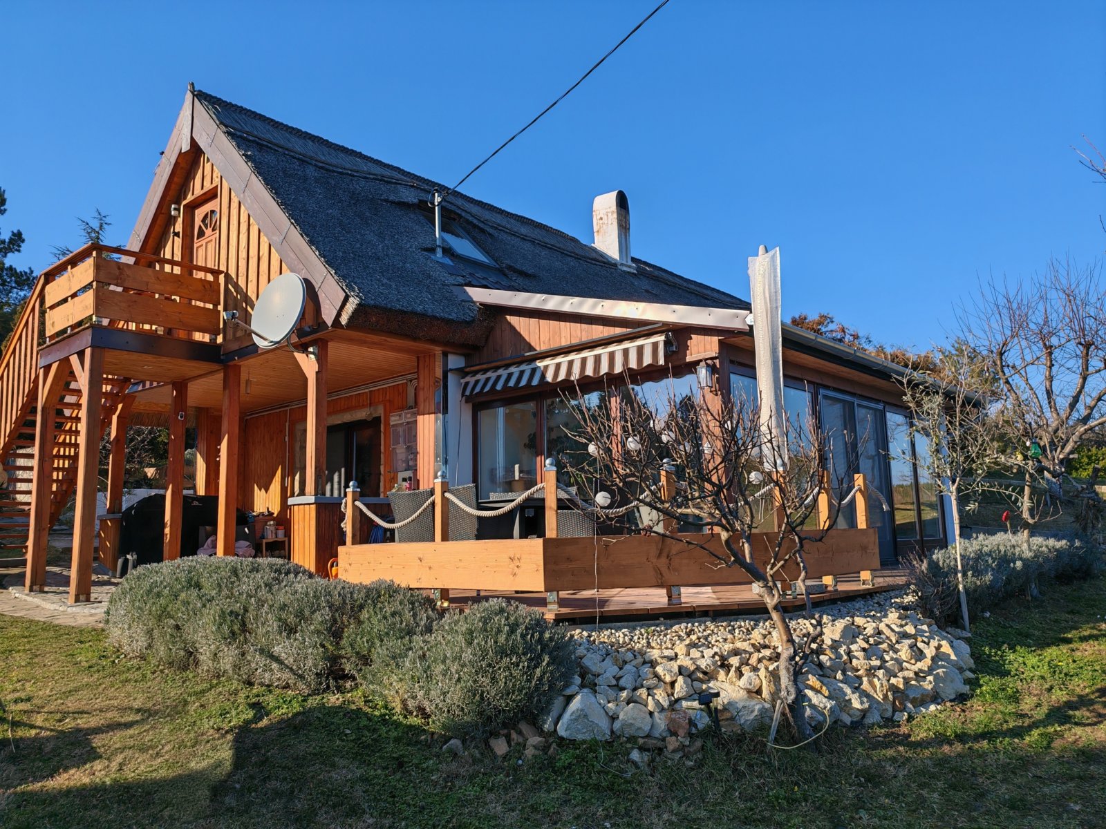 (AAA) Romantisches Reetdachhaus mit Balaton-Panorama – Cserszegtomaj, Bild 9 von 52