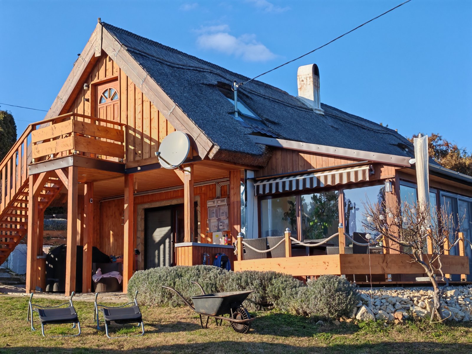 (AAA) Romantisches Reetdachhaus mit Balaton-Panorama – Cserszegtomaj, Bild 52 von 52