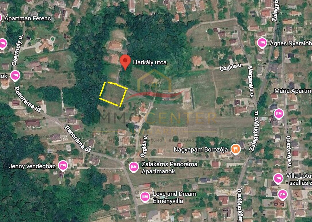 (A-A) Very good building plot with distant views and a quiet location in the spa town – Zalakaros, photo 5 of 11