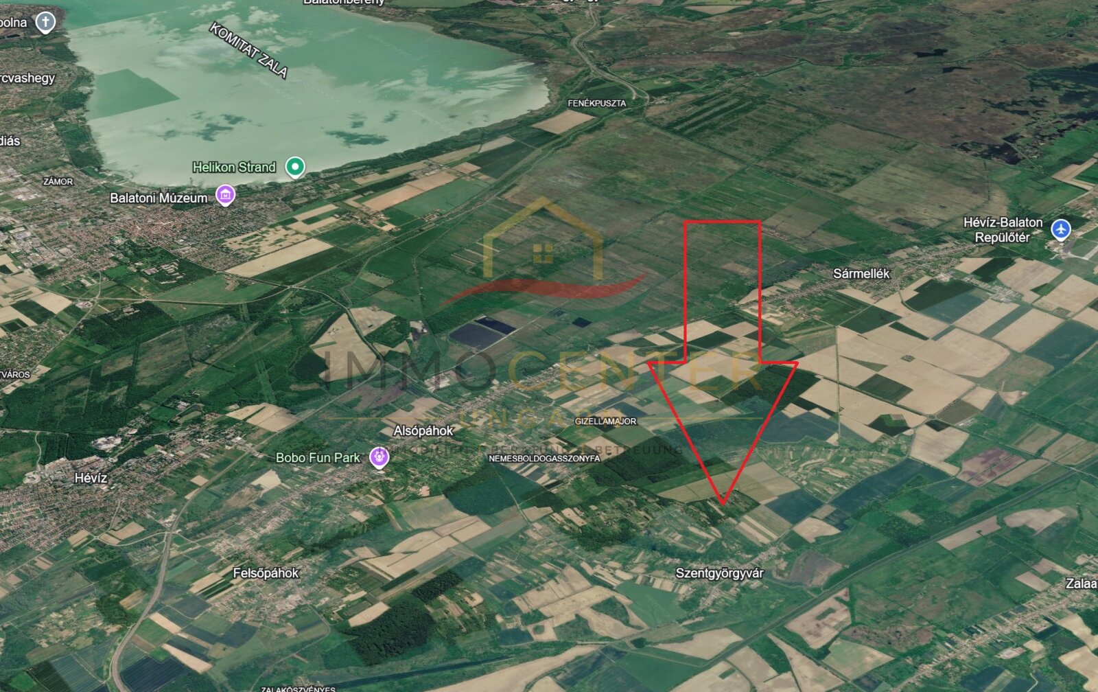 (A_A) ein tolles Waldgrundstück bei Héviz – bei Sarmellek