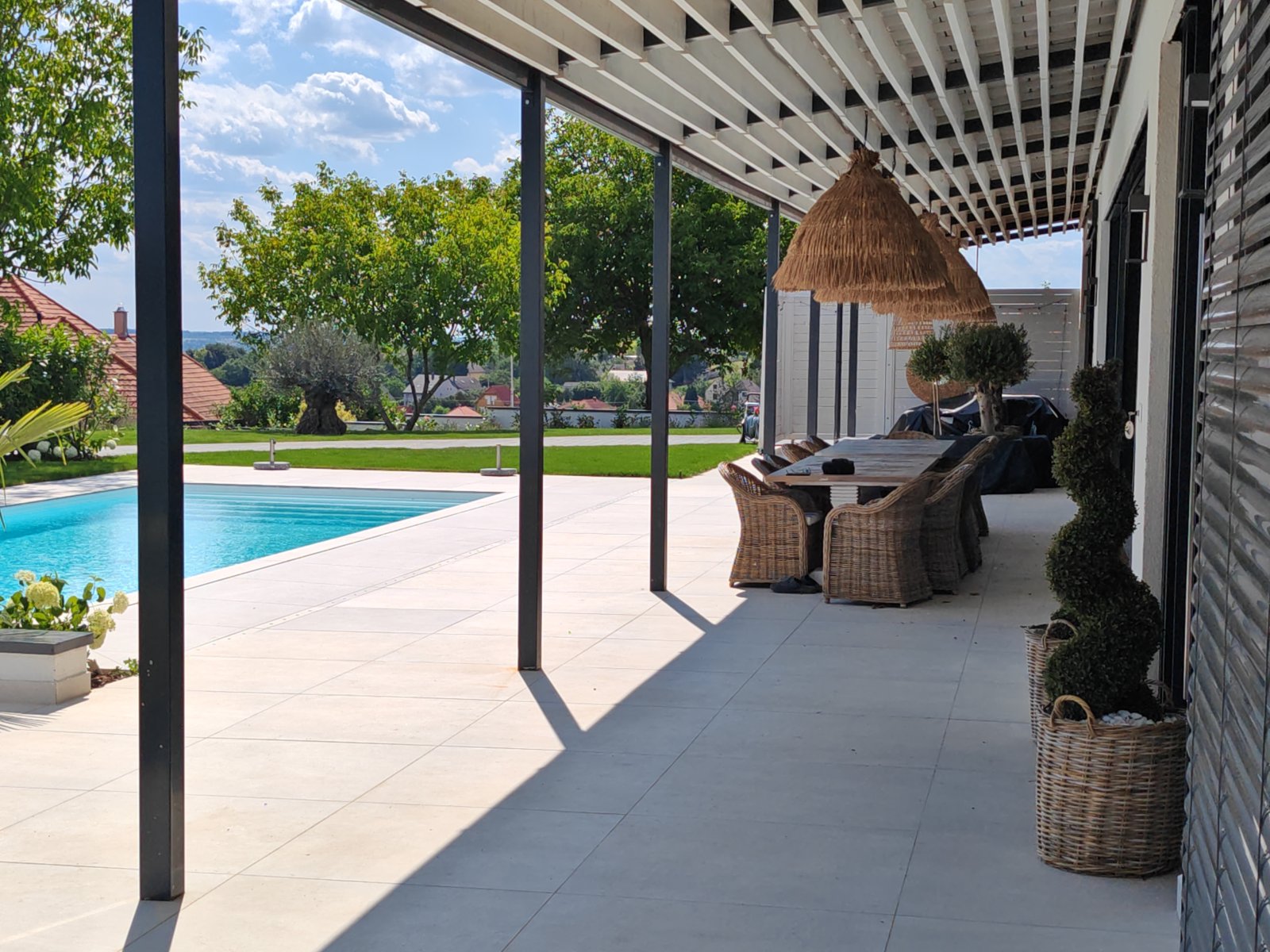 North shore: Exceptional villa above Lake Balaton with pool and luxurious amenities – Cserszegtomaj, photo 54 of 56
