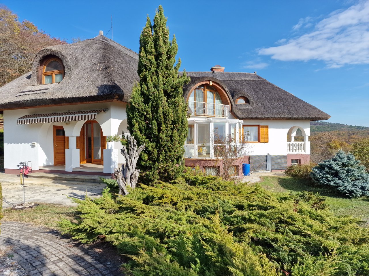 (AAAC) Fantastisches Anwesen mit Panoramablick auf den Balaton in Ruhelage – Vonyarcvashegy, Bild 12 von 82