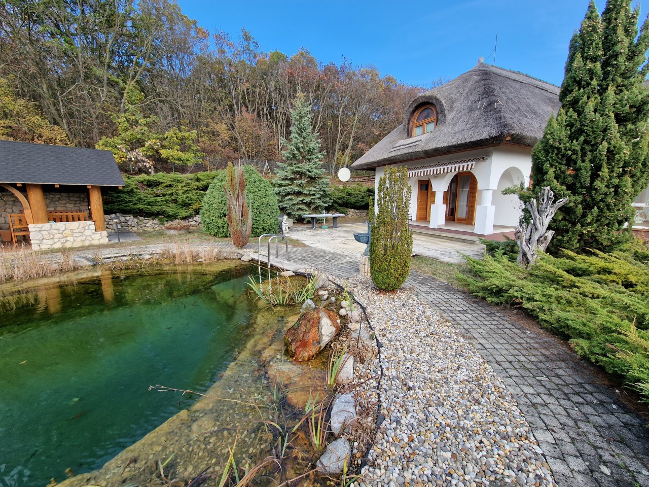 (AAAC) Fantastisches Anwesen mit Panoramablick auf den Balaton in Ruhelage – Vonyarcvashegy, Bild 77 von 82