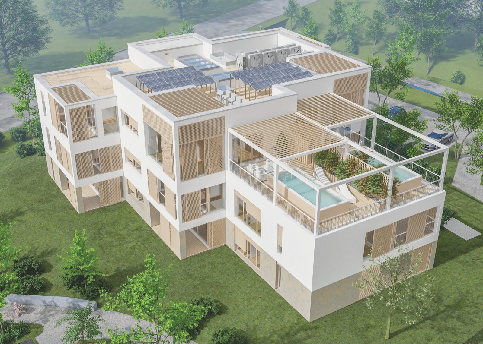 (AAA) Luxe nieuw appartement direct aan de noordelijke oever van het Balatonmeer – Balatonfüred, foto 3 van 4