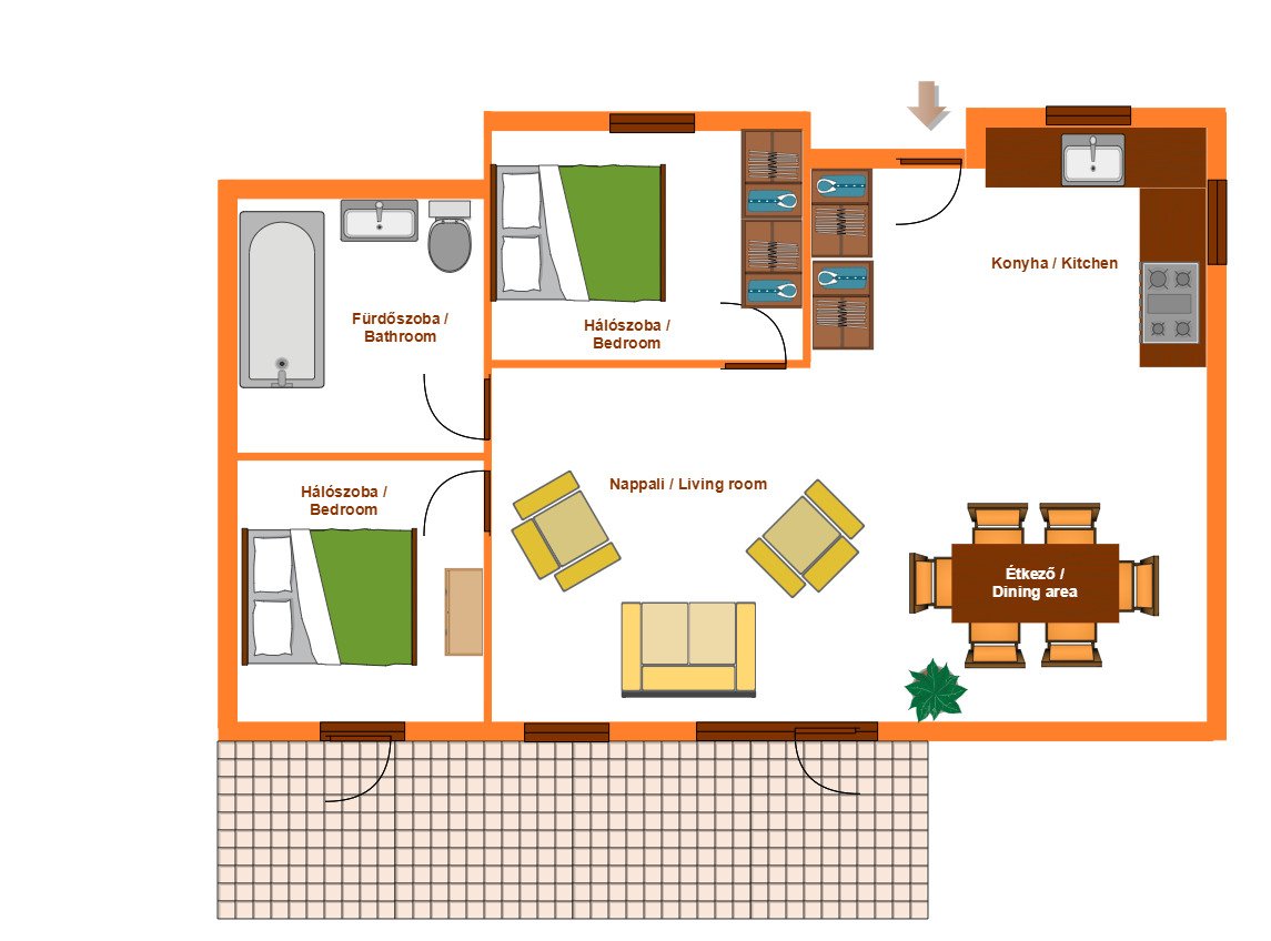 (AAA) Appartement in het villapark van het kasteelhotel – Zalacsány, foto 11 van 11