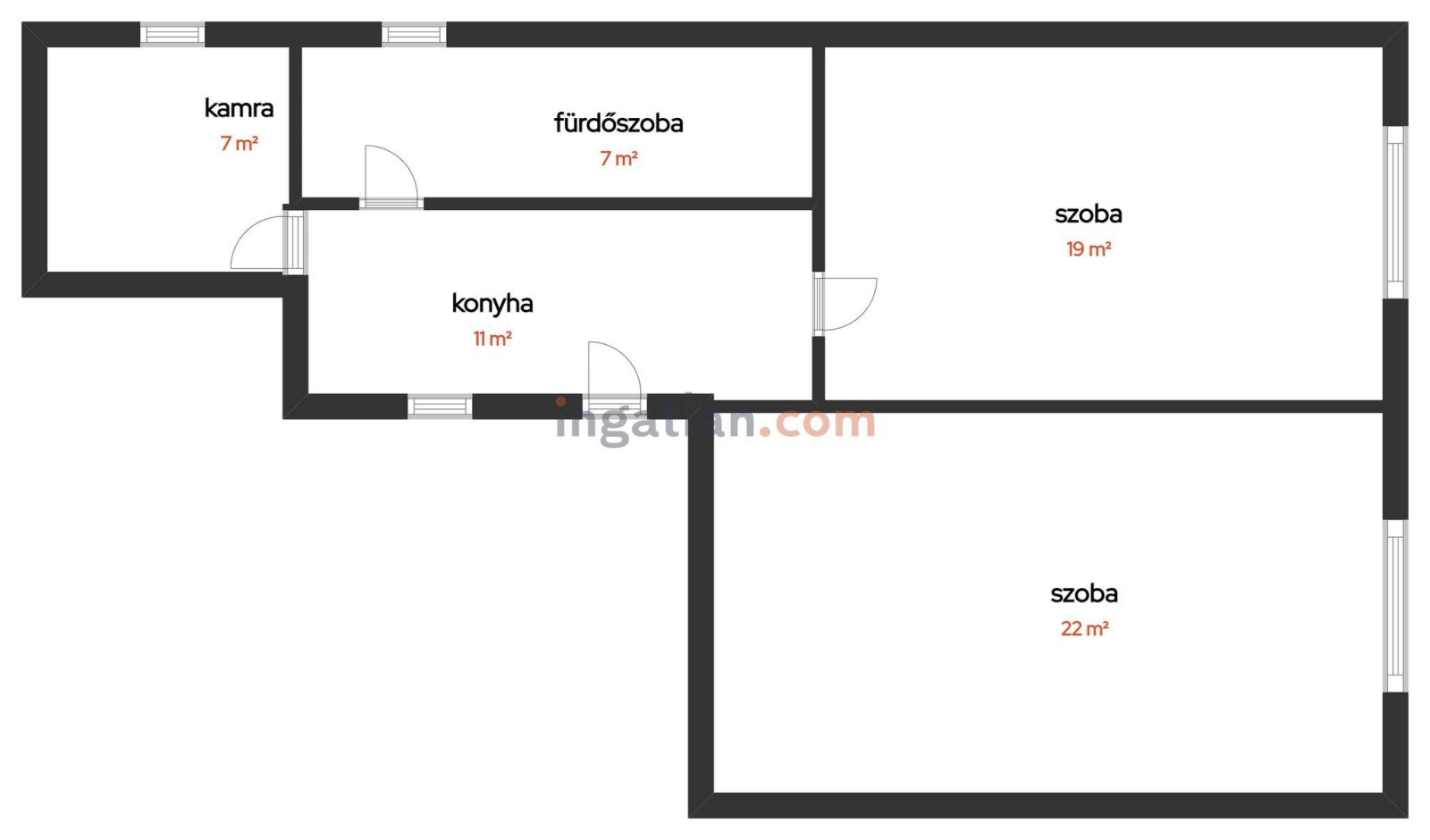 (ABA) Haus in ruhiger Lage und fussläufig zum tollen Thermalbad – Kehidakustány, Bild 20 von 24