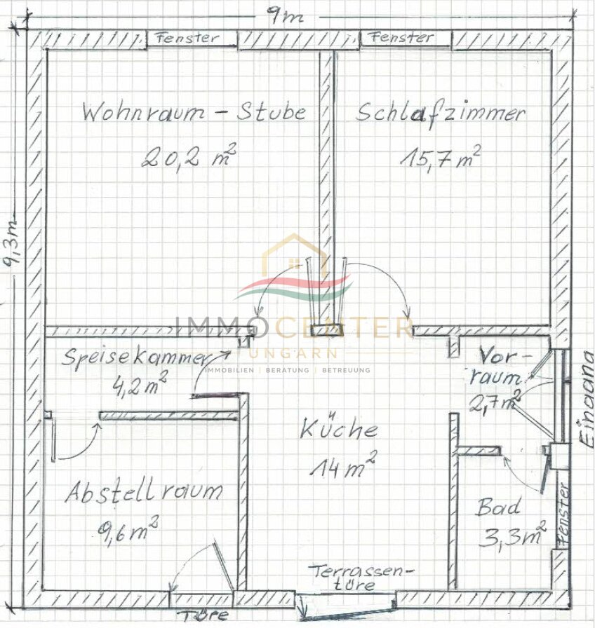 Pak je koffers en verhuis - naar een rustig landhuis met een grote tuin en bos aan het einde van het perceel. – Pásztori, foto 4 van 17