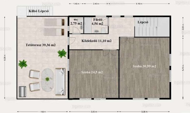 (ABA) Családi ház rengeteg hellyel, kiváló helyen – Budapest XX. kerület, 12/13. kép