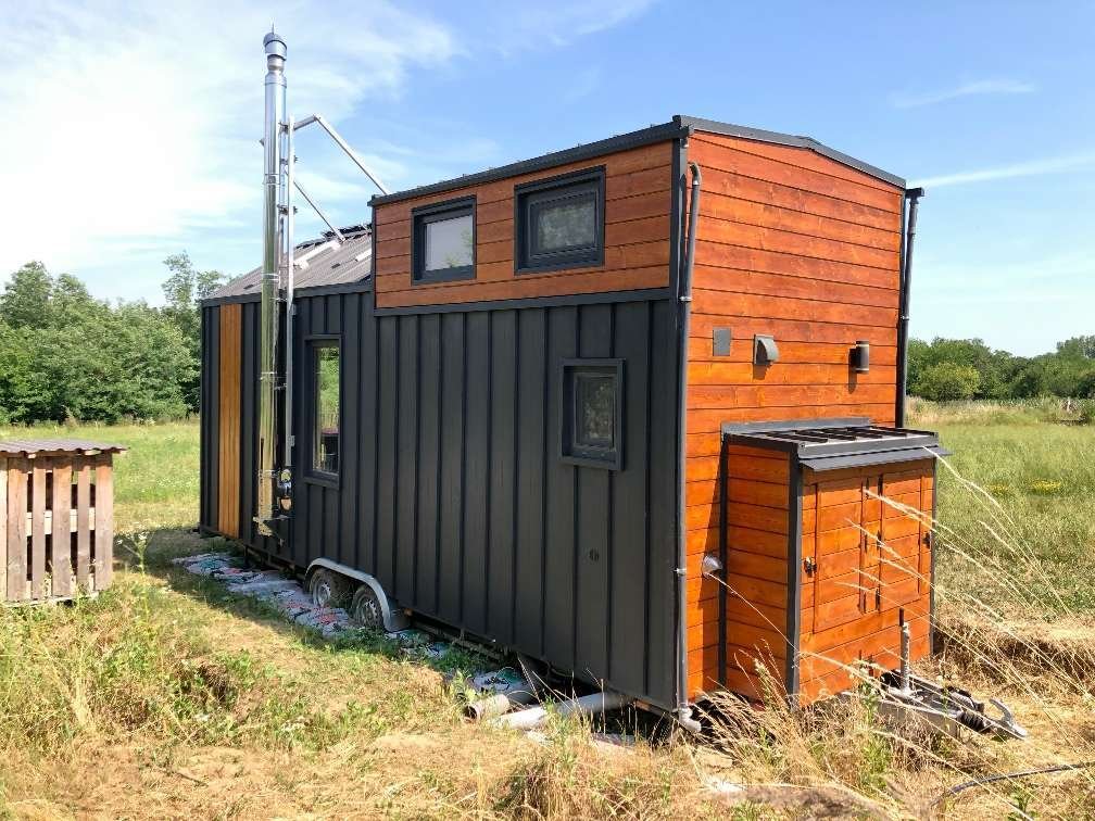 Premium Tiny House met off-grid uitbreiding (op trailer) – Mesztegnyő, foto 4 van 22