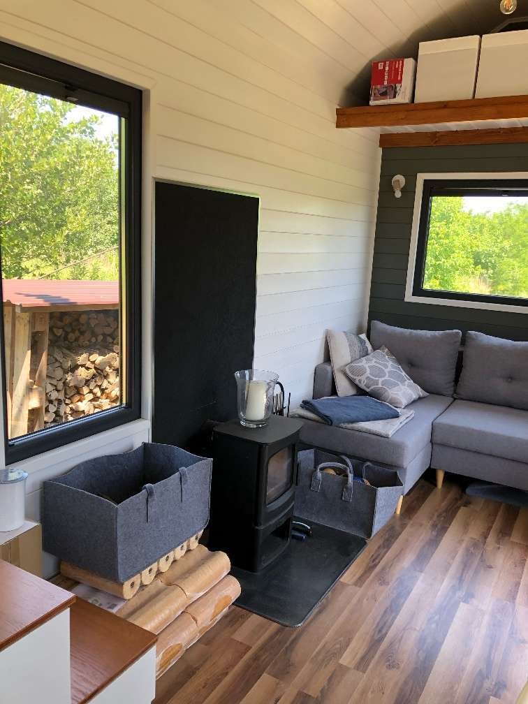 Premium Tiny House met off-grid uitbreiding (op trailer) – Mesztegnyő, foto 13 van 22