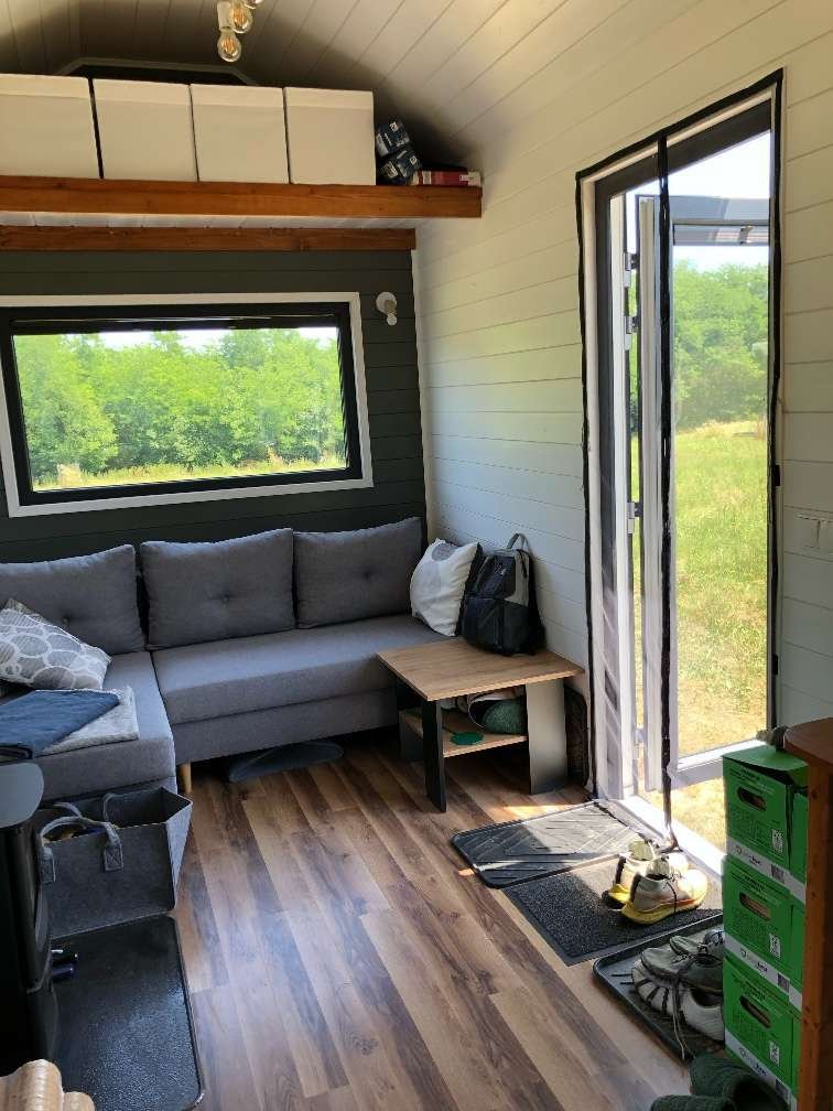 Premium Tiny House met off-grid uitbreiding (op trailer) – Mesztegnyő, foto 14 van 22