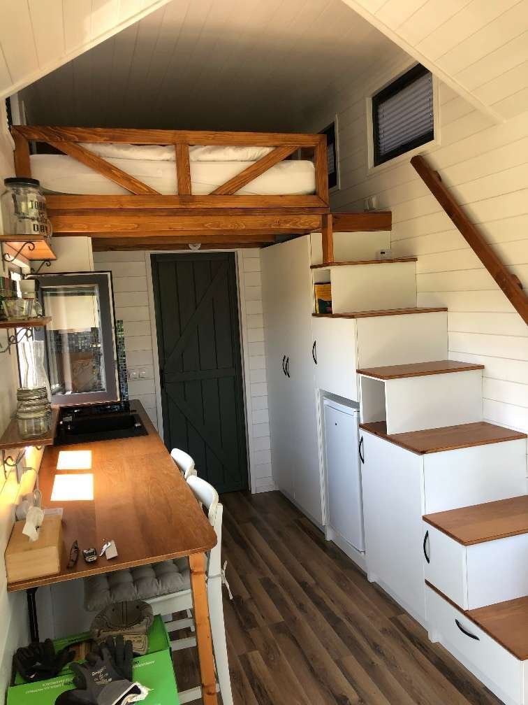 Premium Tiny House met off-grid uitbreiding (op trailer) – Mesztegnyő, foto 17 van 22