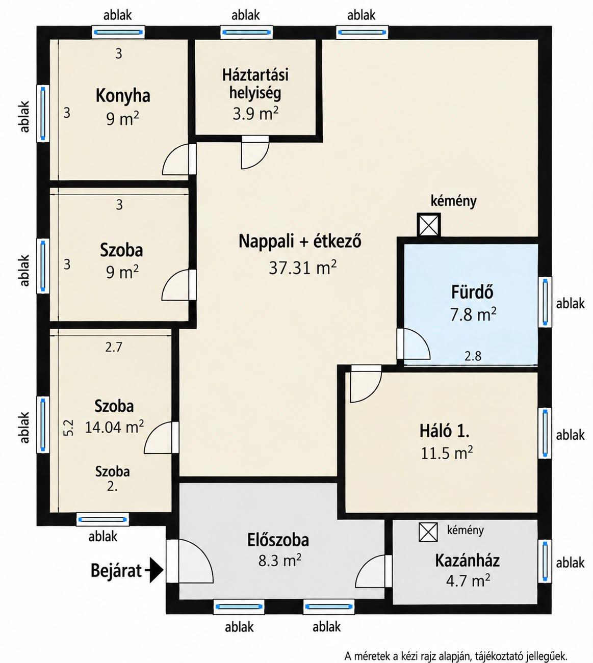(AAA) Sehr ansprechendes Familienhaus in Seenähe – Balatonkeresztúr, Bild 14 von 14