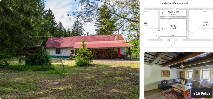 (BAA) Landhaus in kleinem Weiler des Zalatals, sehr idyllisch und ruhi – Sénye