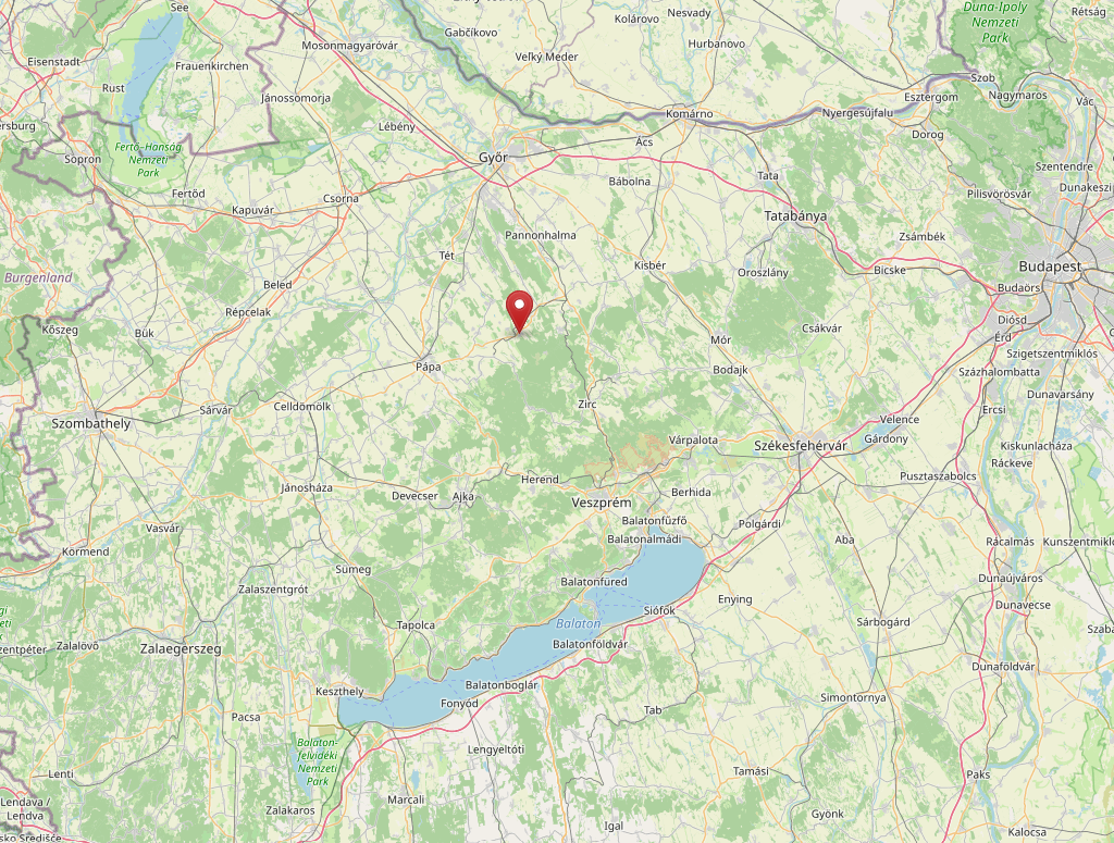 11 zusammenhängende Baugrundstücke am Ortsrand / Sackgasse in wunderschöner Landschaft – Bakonyság